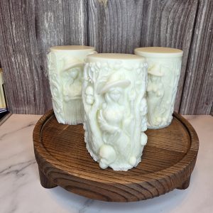 3 Witch Pillar Candles